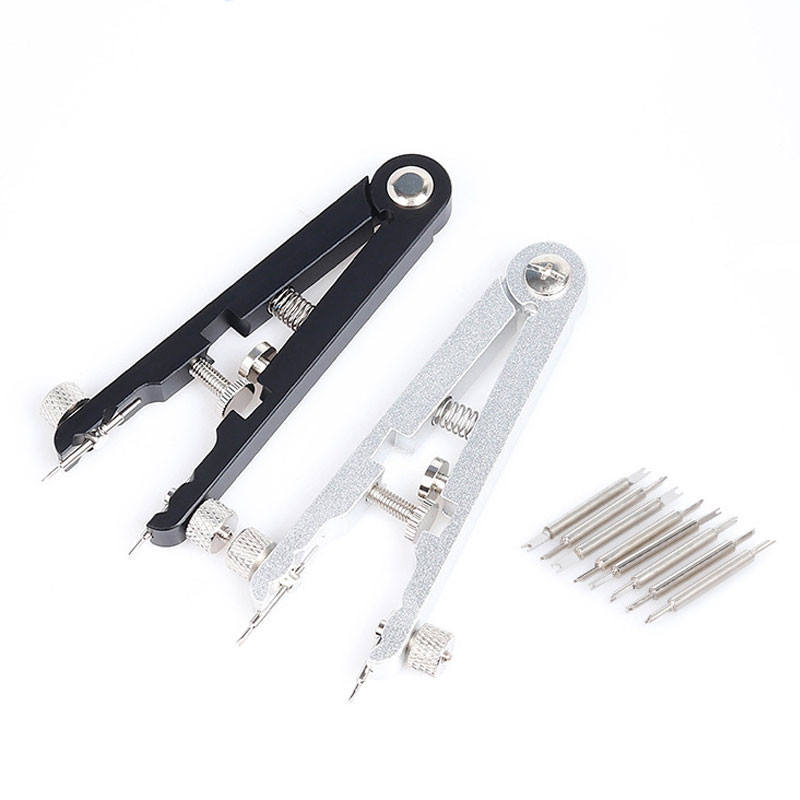 มือนาฬิกา Tweezer Pincer นาฬิกาเข็มกดคีม Protector Pad Remover Presser Removal ซ่อมเครื่องมือ Pusher Fitting ชุดช่างซ่อมนาฬิกานาฬิกาข้อมือซ่อม Picker Puller
