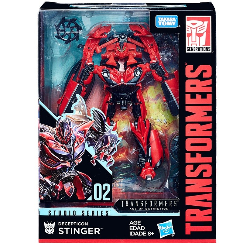 Hasbro Stinger Transformers Studio Series SS02 Deluxe Class Action Movie Model Kid Birthday Gift Col