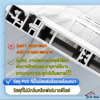 [🥇TOP1]ฉากกั้นห้อง ประตูพับ PVC ประตูเลื่อน ห้องครัวห้องนอนน้ำ ติดตั้งง่าย ความหนา 6/12มม ปราศจากฟอร์มาลดีไฮด์ ฉากกั้นแอร์