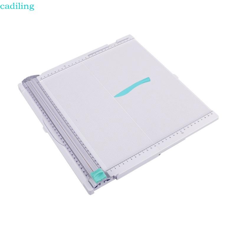 Cadiling มัลติฟังก์ชั่นกระดาษ Trimmer Scorring Board พับตัดกระดาษ Scocking Pad สําหรับเหมาะสําหรับ Art Paper Craft