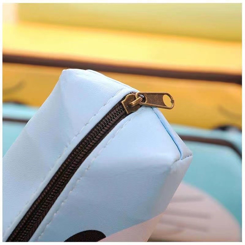 กระเป๋าดินสอ มีซิป ขนาดใหญ่ จุของได้เยอะ แบบพกพา มีหลายรูปแบบให้เลือก สําหรับใส่เครื่องเขียน - รูปที่ 5