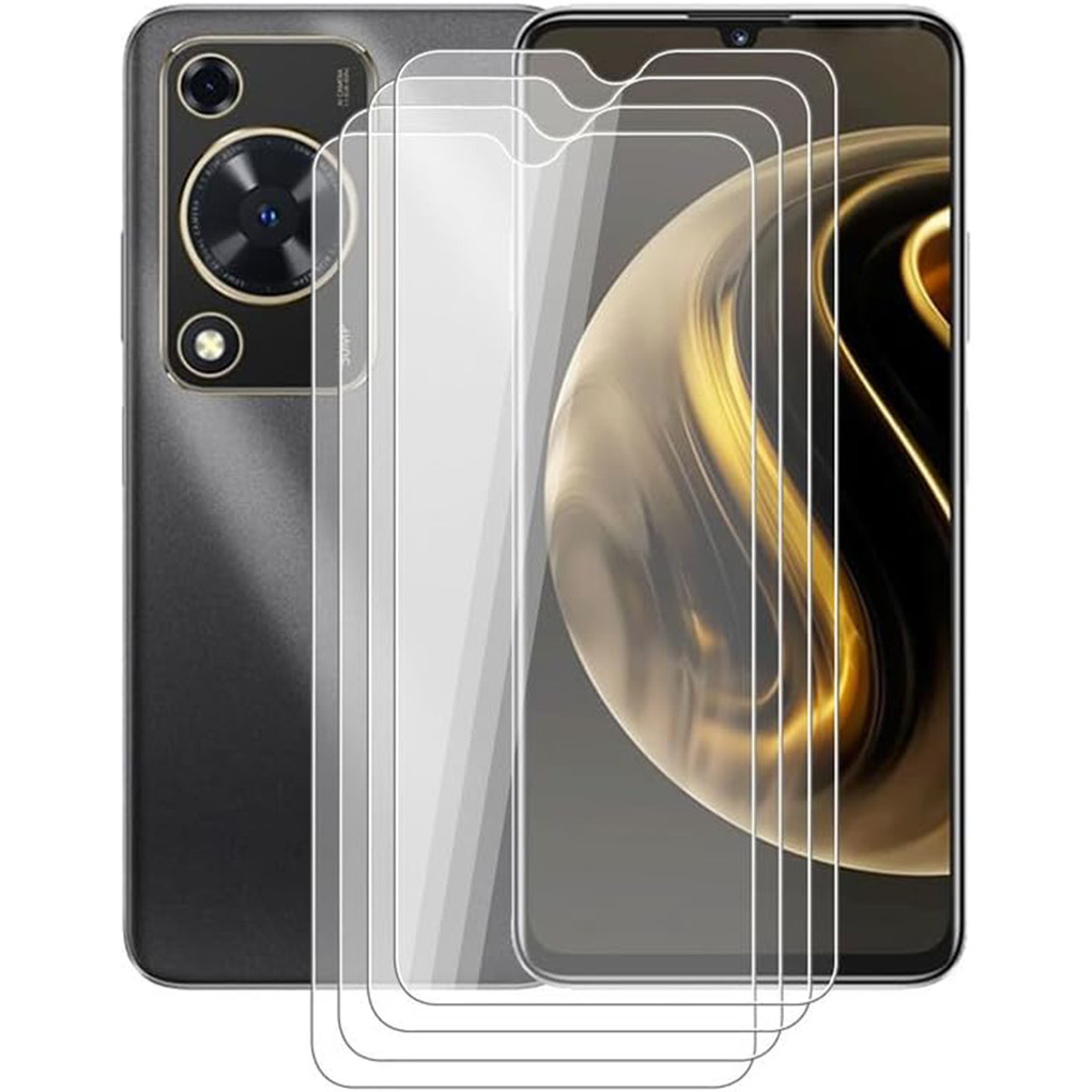 สําหรับ Huawei Nova Y72 Y73 Y74 Y71 Y61 Y90 Y70 Plus 9H 2.5D กระจกนิรภัยป้องกันหน้าจอป้องกันฟิล์ม