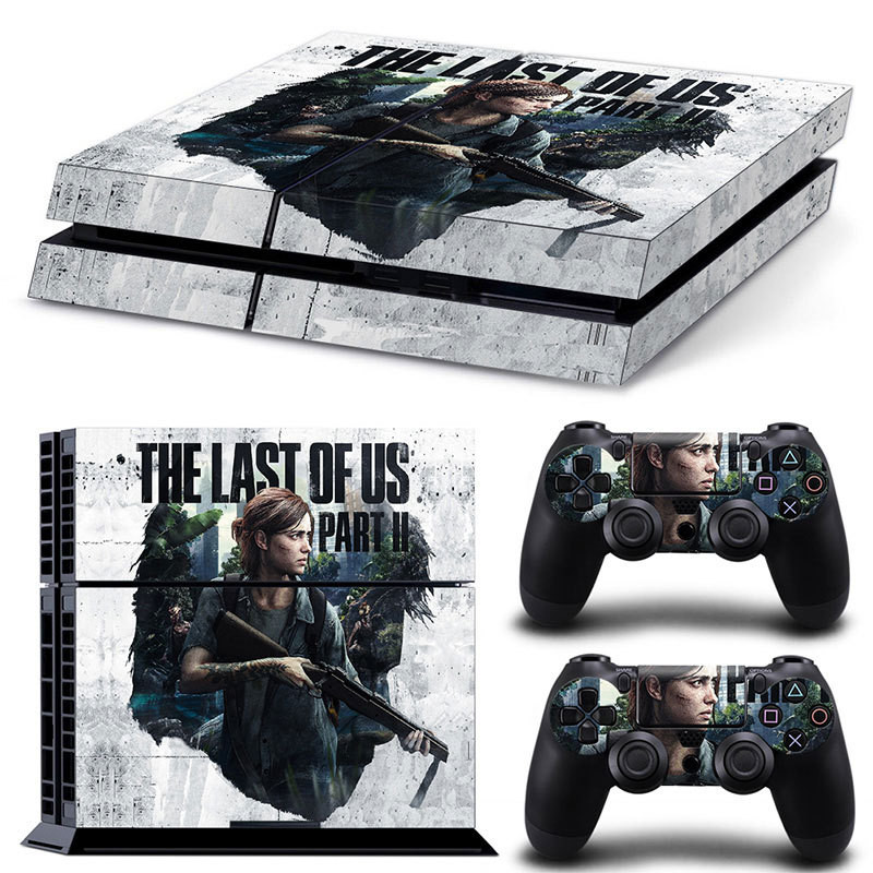 Maxzone PS4 สติ๊กเกอร์กันรอยคอนโซลเกม Last of Us Sticker Skin Sticker