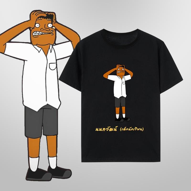 [HOT]CODการจัดส่งในประเทศไทยเสื้อยืด Pasulol ปีศาจทะเลเดือด ราคาถูก ฝ้าย เหมาะสําหรับทั้งชายและหญิง