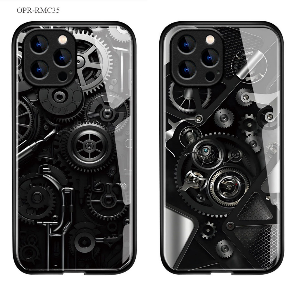 Realme 8 7 C35 C2 Pro 5G เคสเรียวมี Hard Glass Case