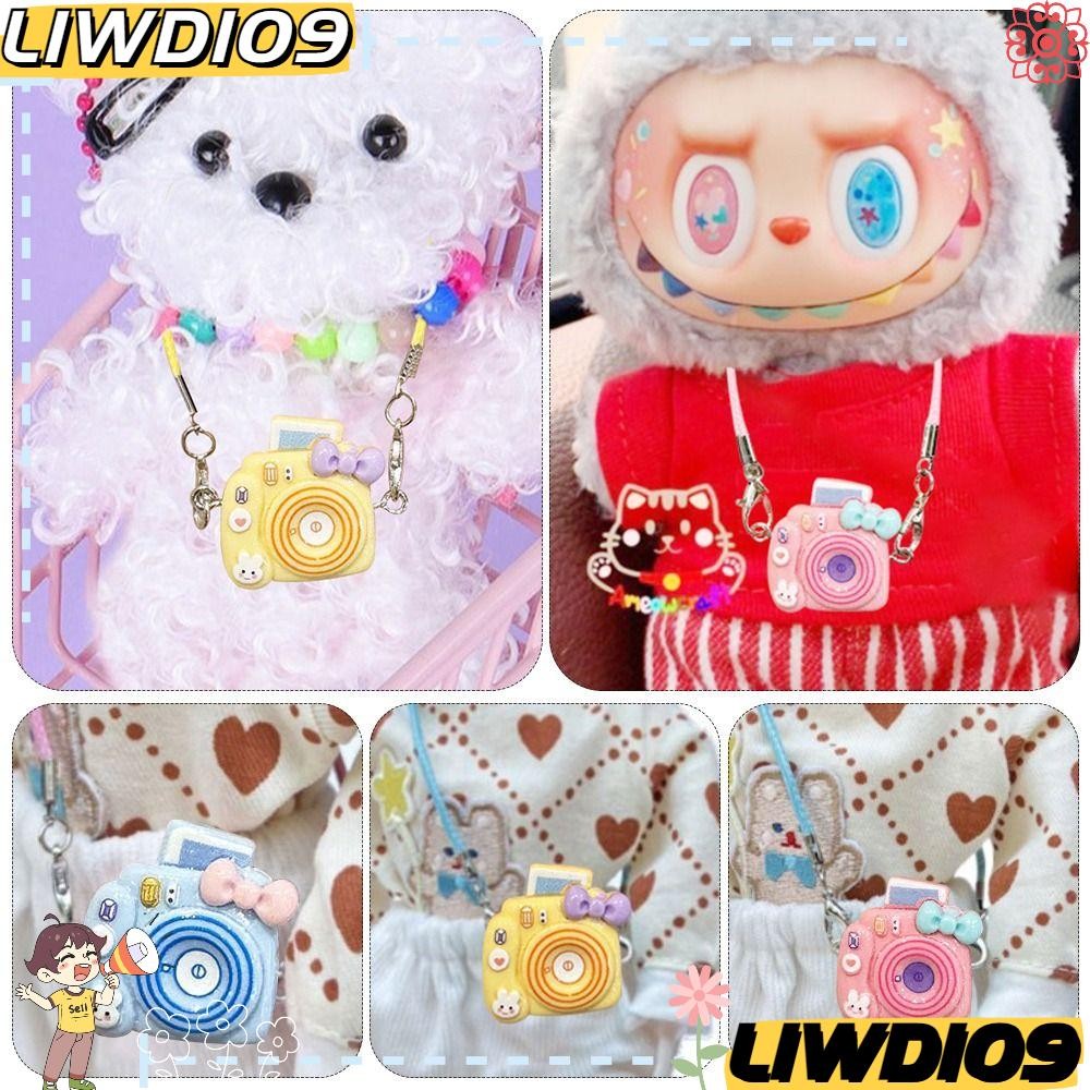 Liwd109 กระเป๋าตุ๊กตา, 5 สีพลาสติกมินิกล้องรุ่น, Handmand Pullcloth กระเป๋าเป้สะพายหลัง 1/6 1/8 ตุ๊กตา BJD/1/11 OB11 obitsu11 ตุ๊กตา