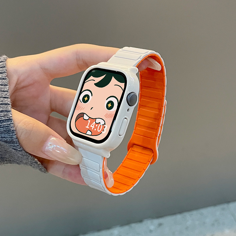 ซิลิโคนสายรัดห่วงแม่เหล็กสําหรับhuawei Smart Watch Fit 3 สายนาฬิกาสร้อยข้อมือเปลี่ยนสายรัดข้อมือHuaweiนาฬิกาFit3 สายรัด