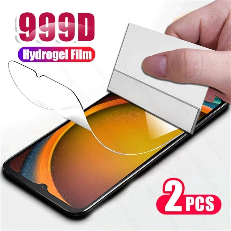 Blackview Shark9 Wave6C 999D HD Clear Soft Hydrogel ฟิล์มสําหรับ Blackview A200 A53 Pro Shark สี 9 8