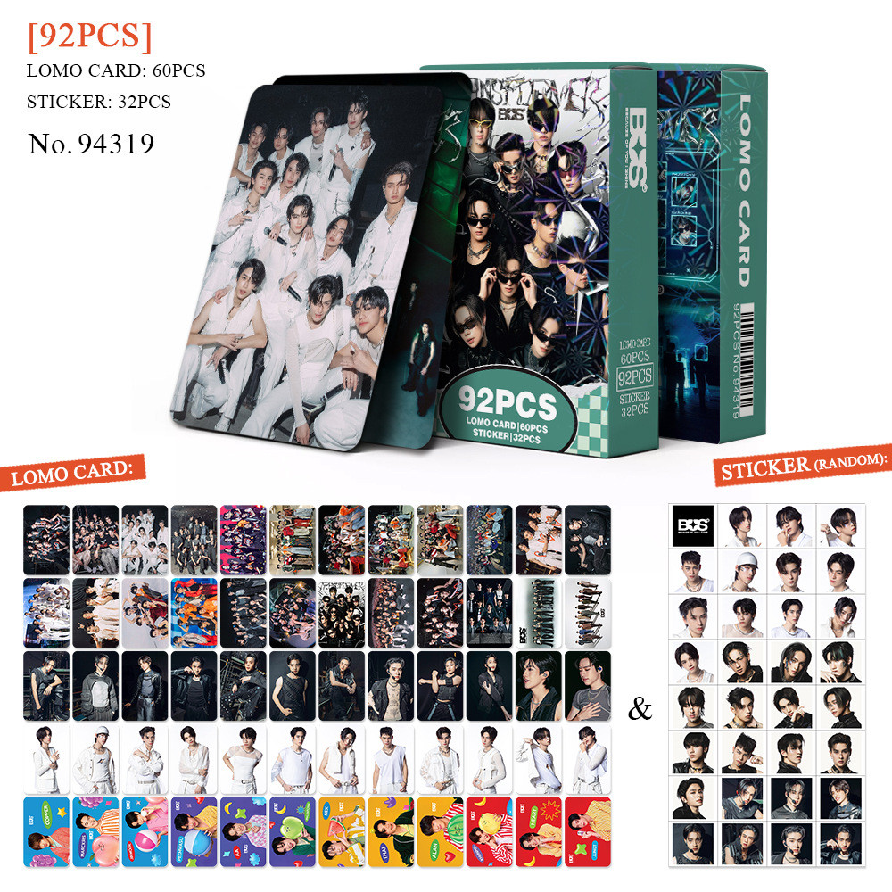 Transformer 92 ชิ้น Sunsu X Bus Photocards เพราะคุณ I Shine Copper Aa Khunpol Heart Alan 2024 ใหม่ Debut ผู้ชายทีม LOMO การ์ด
