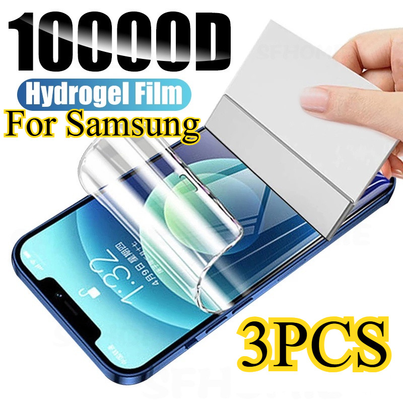 ฟิล์ม for Samsung A56 A06 A05S A16 A55 A05 A36 A12 A26 A22 A54 A53 A52 A13 A50 A72 A23 A21 S24 S25 Hydrogel ฟิล์มกันรอย