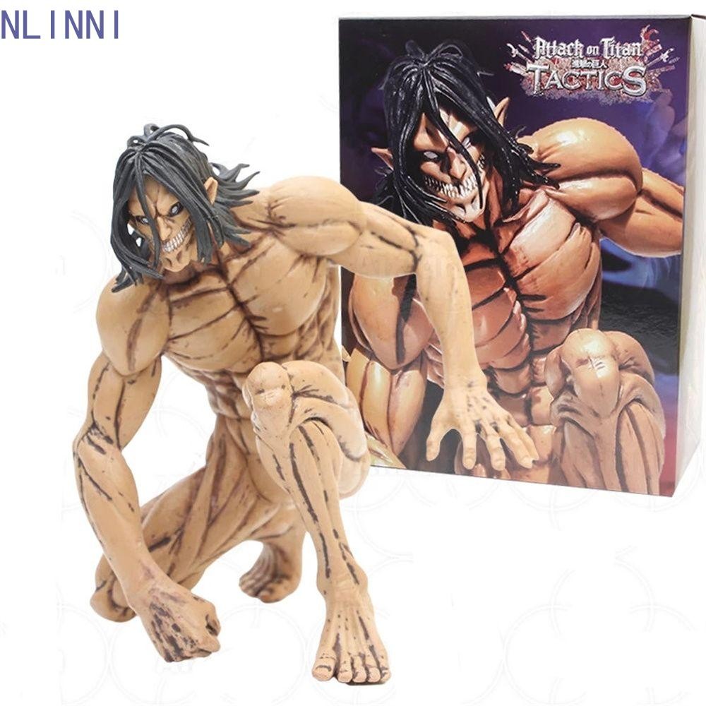 NLINNI Eren Yeager Action Figure ญี่ปุ่นของเล่นเด็ก PVC Collection POP UP PARADE Attack Titan