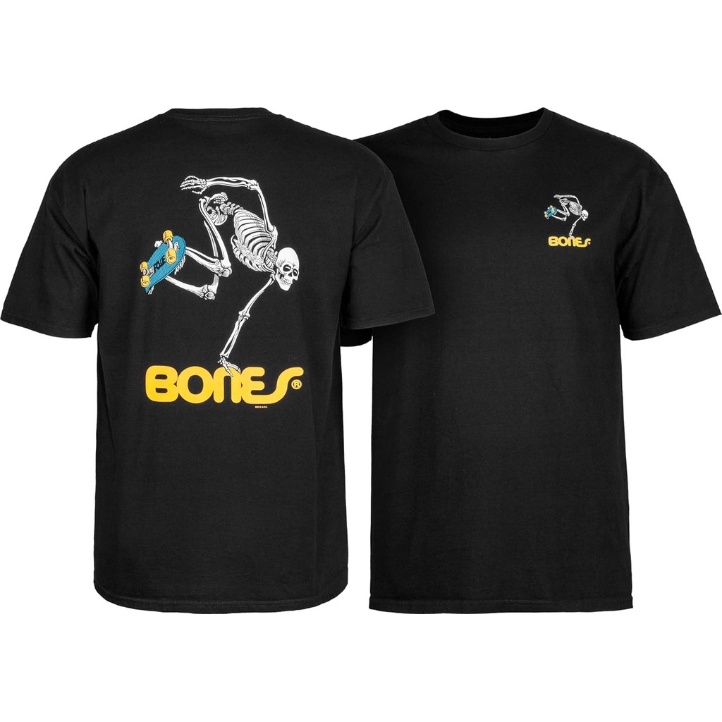 เสื้อยืดโครงกระดูกสเก็ตบอร์ด Powell Peralta