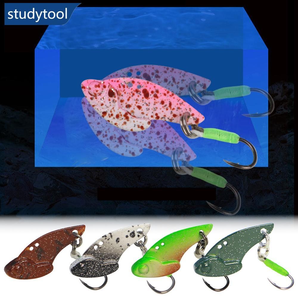 STUDYSOOL 1 PC 25 มม./2.5G ว่ายน้ําเต็มรูปแบบชั้น Universal Micro Vib เหยื่อสีขาว Perch Pouting พิเศ