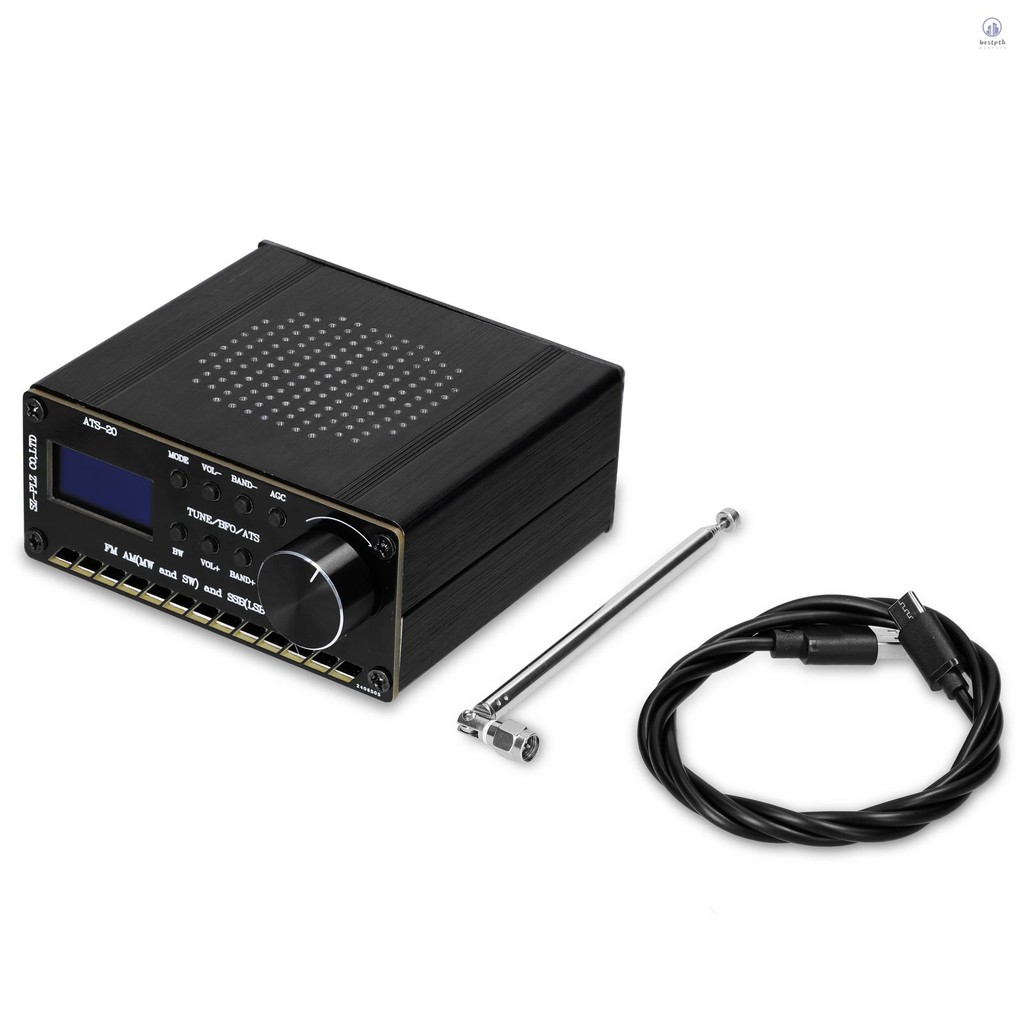 Ats-20 SI4735 Full Waveband ตัวรับสัญญาณวิทยุ FM AM (MW & SW) SSB (LSB & USB) ครอบคลุมสายวิทยุสมัครเ