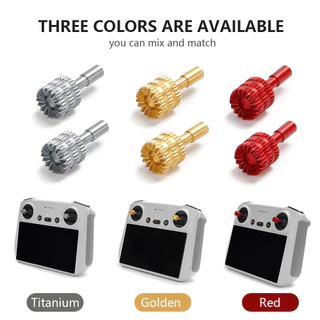 สําหรับ DJI Air 3S/Neo2/Mini 5/4 Pro อุปกรณ์เสริมรีโมทคอนโทรลจอยสติ๊กสําหรับ DJI RC/RC 2 Thumb Rocker เปลี่ยนควบคุม Sticks