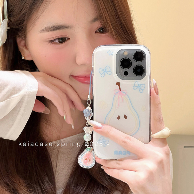 Huiwanju เส้นกราฟฟิตี้ Sydney bow สําหรับ iPhone16promax เคสโทรศัพท์มือถือ ip13 ใหม่ 15 ผู้หญิง 14pr