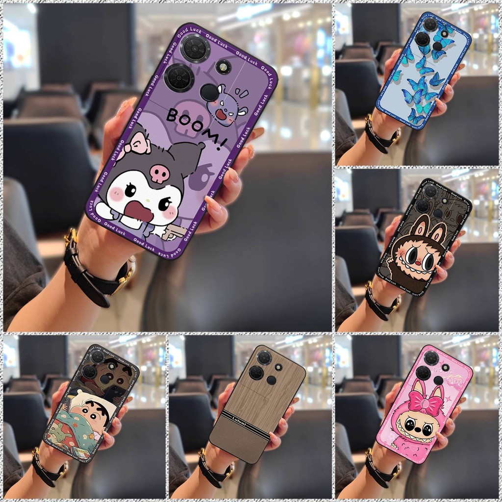 เคสกันกระแทก TPU นุ่ม สําหรับ TCL 503/T442M/T442A/T442J ลายการ์ตูน Graffiti ทนทาน