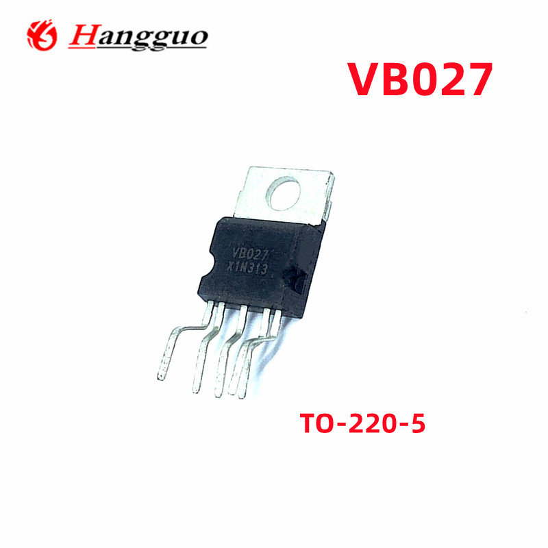 10 ชิ้น/ล็อต Original VB027 TO-220-5 สําหรับแรงดันไฟฟ้าสูงจุดระเบิด coil driver VB027 TO-220-5 9A/30