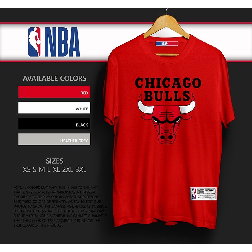 Ztore Personalized NBA Chicago Bulls T-SHIRT