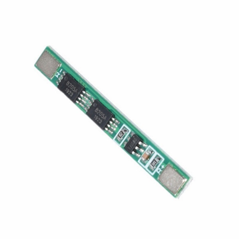 HL 18650 ชาร์จ BMSs 3 7V 4A พร้อม Overcurrent และ Overdischarge Protections Board สําหรับ Liion Cell