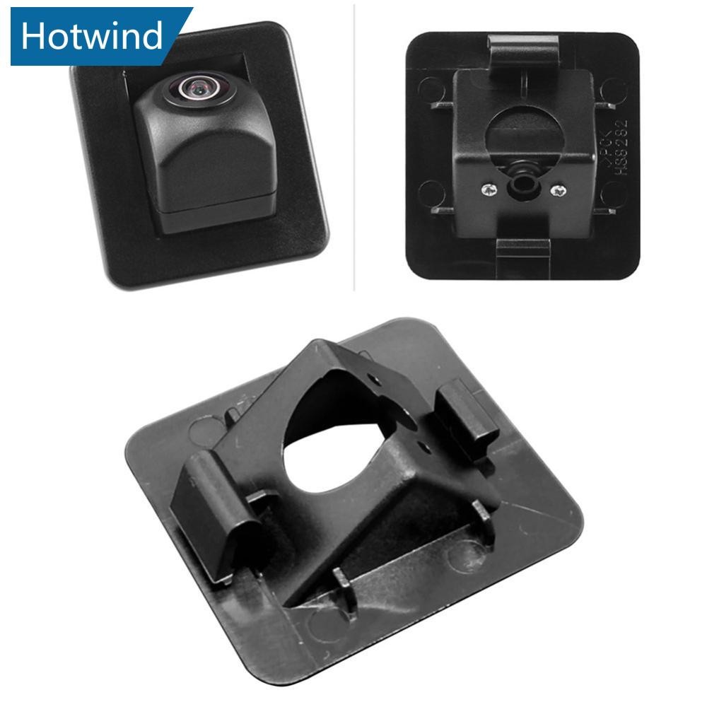 Hw 1 PC รถดูด้านหลังกล้องยึดแผ่นไฟ Mount Universal รถย้อนกลับ Cam Back Up ผู้ถือ ABS สีดําสําหรับ Ki