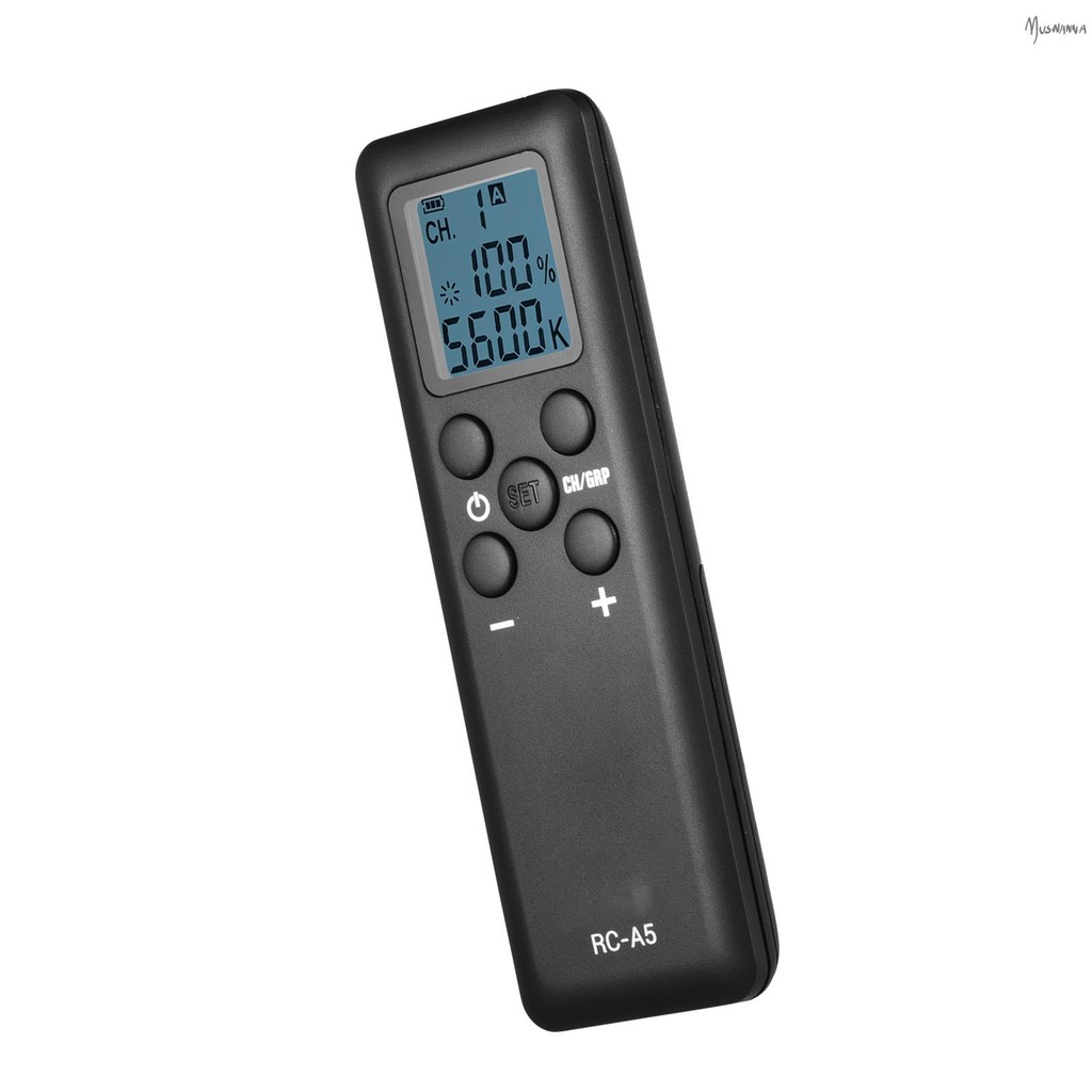 Rc-a5 รีโมทคอนโทรล 16 ช่อง 6 กลุ่มสําหรับ Godox SL-60W SL-100W SLB60W LED308W/Y/C LE รีโมทคอนโทรล Mu
