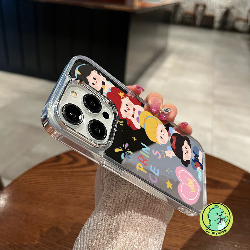 เจ้าหญิงกระจกเคสโทรศัพท์สําหรับRedmi A4 14C 14R 13 13R 13C 12C 12R 11A 10A 10C 9A 9C NFC A3 A2 A1 Pl