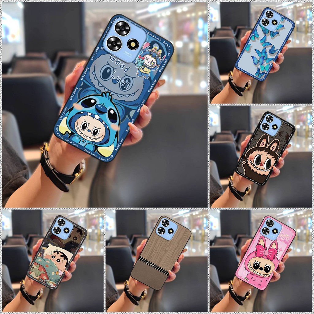 เคสซิลิโคนนุ่มสําหรับ ZTE Blade A73 4G/V50 สมาร์ท/V50 ออกแบบ 4G/Axon50Lite กันกระแทก ทนทาน ป้องกันฝาหลัง TPU