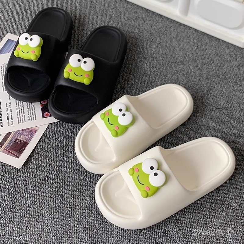 111รองเท้าแตะกบสำหรับผู้หญิง รองเท้าในบ้านกันลื่น ทนกลิ่น พื้นหนา สบายเท้า สบายๆ หลากหลายใช้ในฤดูร้อน - รูปที่ 2