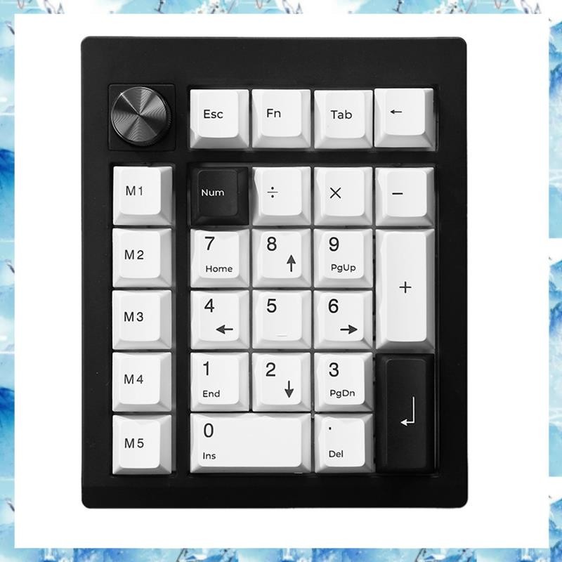 [ ] GMK26 Bluetooth Mechanical Keyboard 5.0/2.4ghz/Wired Hot Swappable Numpad โปรแกรมสําหรับ Win/ รอ