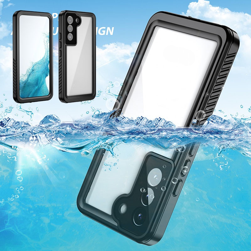 เคสกันน้ํา IP68 สําหรับ Samsung Galaxy S23 S24 S25 S26 S22 S21 S20 Ultra FE Plus Note 20 Ultra 10 A54 A55 A56 A57 360