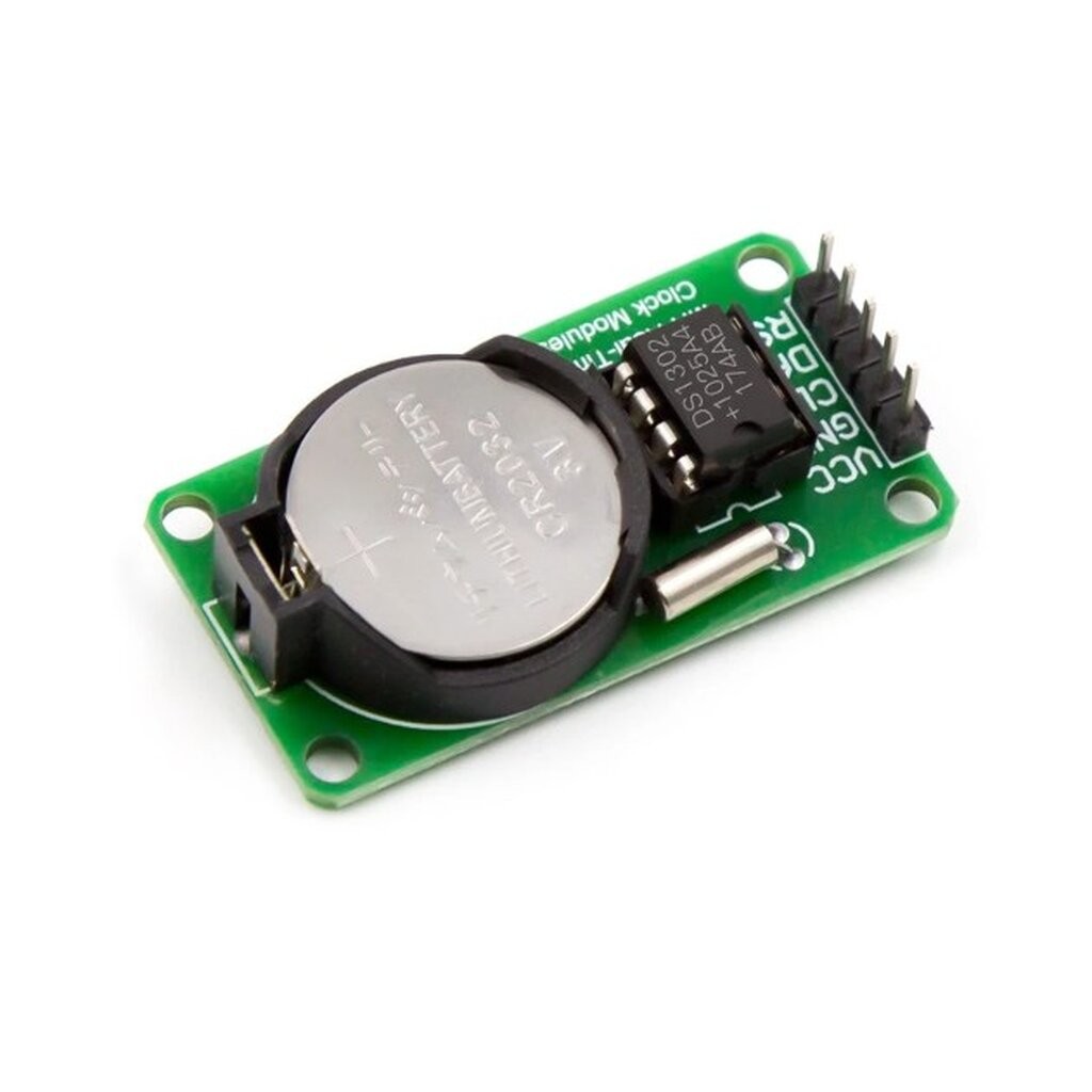 โมดูลฐานเวลานาฬิกาจริงDS1302 พร้อมถ่านCR2032 3V. (DS1302 Real Time Clock Module) DS1302