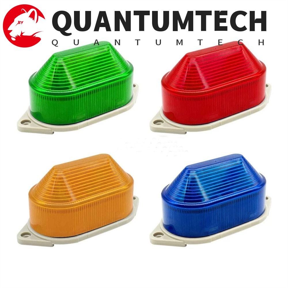 QUANTUMTECH ไฟแสดงสถานะ 12V 24V 220V IP44 ไฟกระพริบ Security Alarm Strobe สัญญาณไฟเตือน