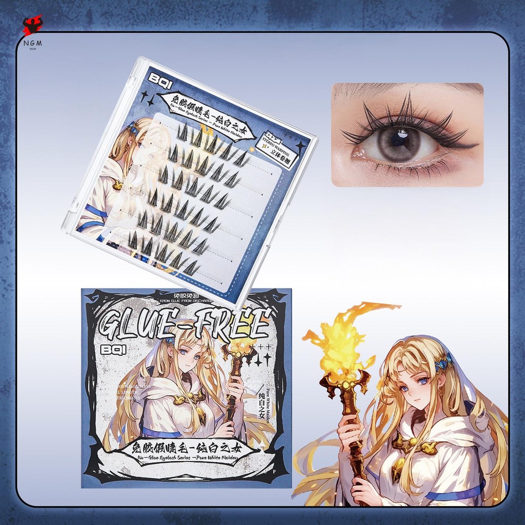 Dense Press on Lash Clusters Reusable Black Eyelash Clusters สําหรับชีวิตประจําวันหรือจําเป็นสําคัญ