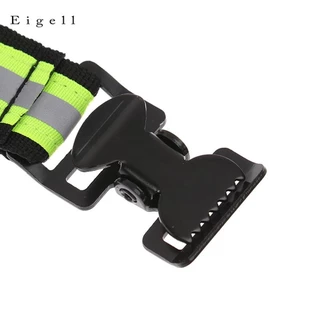 [eigell] สายรัดถุงมือดับเพลิง, ที่หนีบถุงมือคลิปเกียร์เปิด, ไนลอนสะท้อนแสง, พร้อมหัวเข็มขัด, ที่ใส่ถุงมือคลิปสําหรับ