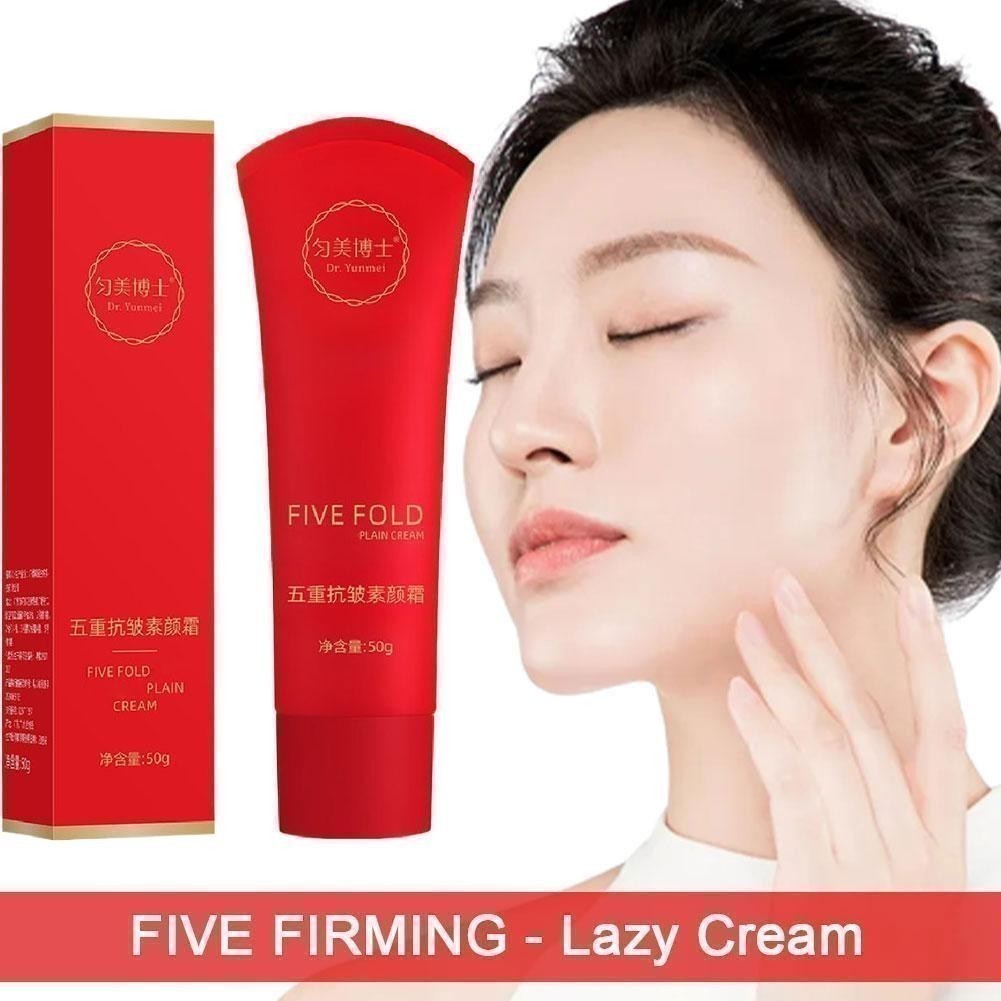 [ซื้อ 1 แถม 1] บีบีครีมห้าพับ Five-fold Plain Brightening BB Five-in-one Moisturizing B3G5