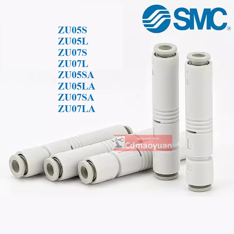 SMC ประเภทหลอดสูญญากาศแรงดันลบตรง ZU05S ZU05L ZU07S ZU07L ZU05SA ZU07SA ZU07LA 01