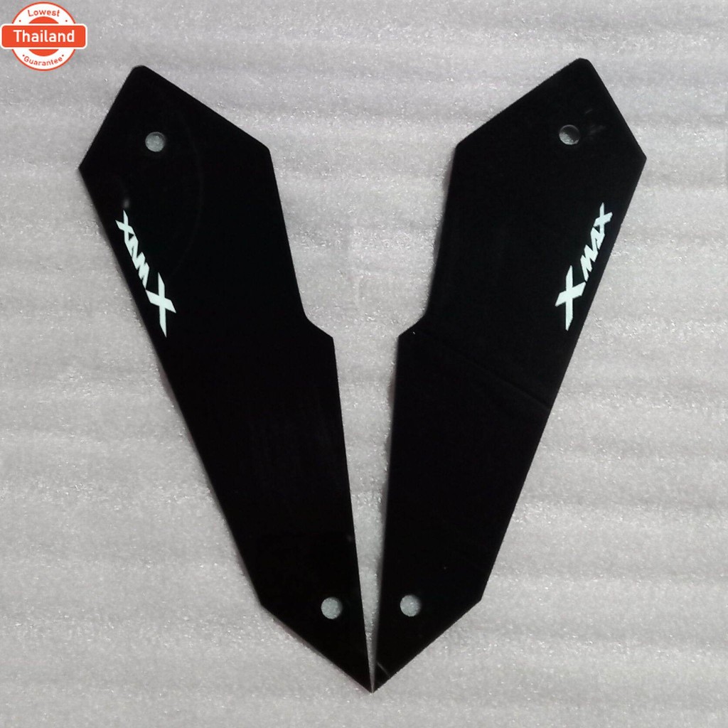 ชิวังน็อต ชิวหน้า yamaha xmax300 2023-2025 สีดำทึ อคิลิคหน้า 2 มิล ตรงรุ่น  priceโรงงาน สินค้าดีpric