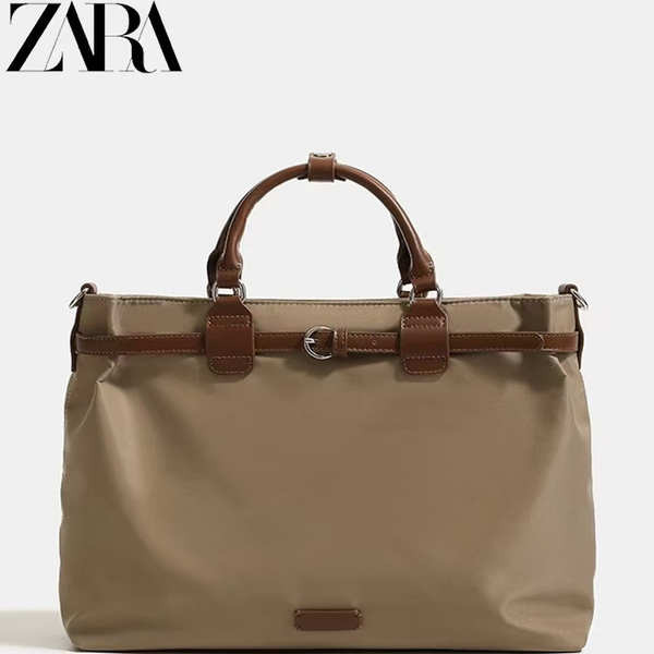 กระเป๋าปัก kappa bkk ZARA กระเป๋าเอกสารแบบพกพากระเป๋าเป้นักเรียน13นิ้ว14นิ้วกระเป๋าคอมพิวเตอร์พร็อพก