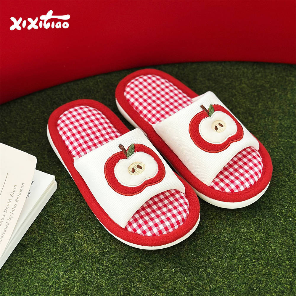 XIXITIAO รองเท้าแตะฤดูใบไม้ผลิฤดูร้อน Soft Sole หญิงสไตล์ใหม่น่ารัก Casual Home