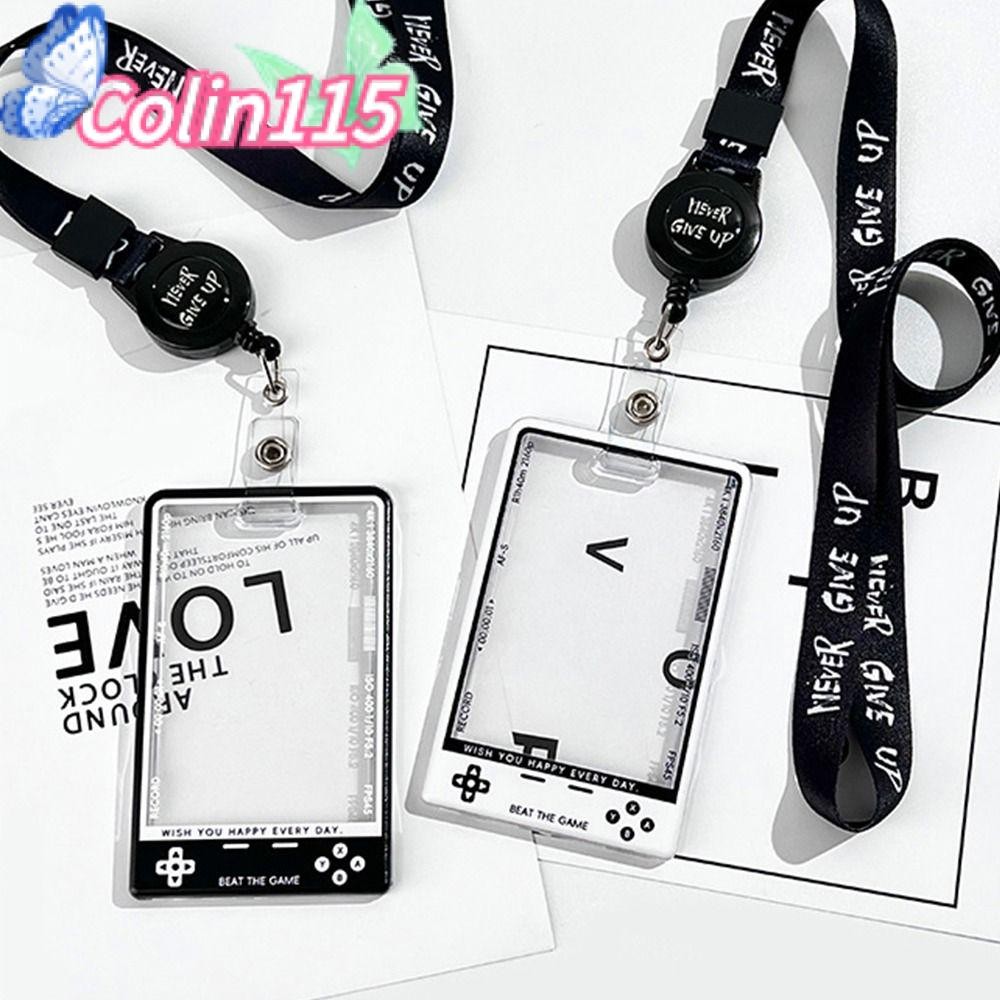ผู้ถือบัตรแฟชั่นเกาหลี โคลินา115 กับสายคล้องคอ เหมาะสำหรับเคป๊อปและโฟโต้การ์ด