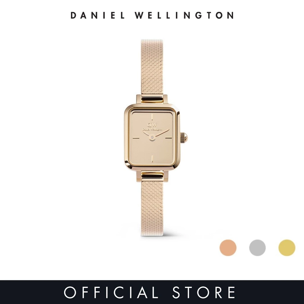 Daniel Wellington Quadro Mini Reflection Rose Gold / Silver / Gold นาฬิกาผู้หญิง รุ่นมินิ