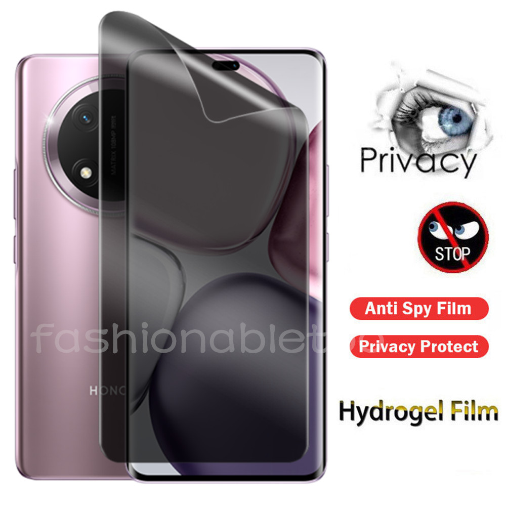 Anti-spy Hydrogel ฟิล์มสําหรับ Honor X9C สมาร์ท X9CSmart X9B X9A X8B X8A X7C X7B X7A X6B X6A X5B plus X9C X7C ตัวป้องกันหน้าจอความเป็นส่วนตัว Honor