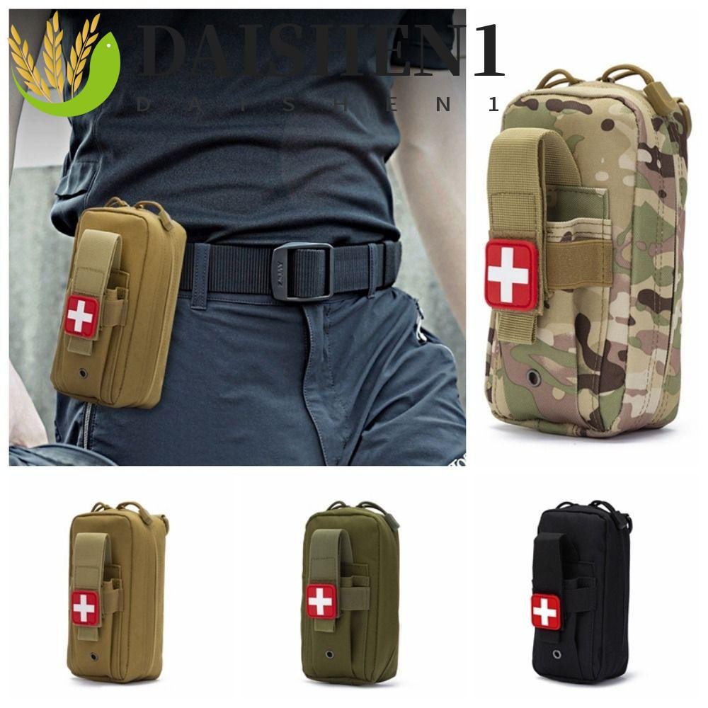 Daishen1 MOLLE EDC กระเป๋า, Treatment Case Survival เครื่องมือ IFAK กระเป๋า, EDC Organizer แบบพกพาไนลอนสี First-aid ชุดกระเป๋า Camping