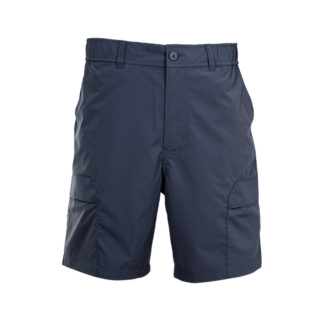 ELLE HOMME กางเกงขาสั้น เอวยางยืด ผ้า polyester มีซิป+กระดุม มีให้เลือก 3 สี ร่น-  W8L276