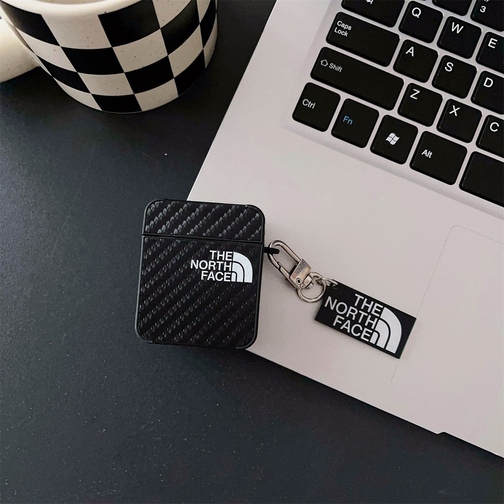 North คาร์บอนไฟเบอร์สแควร์ปกหนังปลอกเชลล์สําหรับ AIRPODS 4ANC PRO3 PRO 1/2/3 เคสป้องกัน - รูปที่ 5