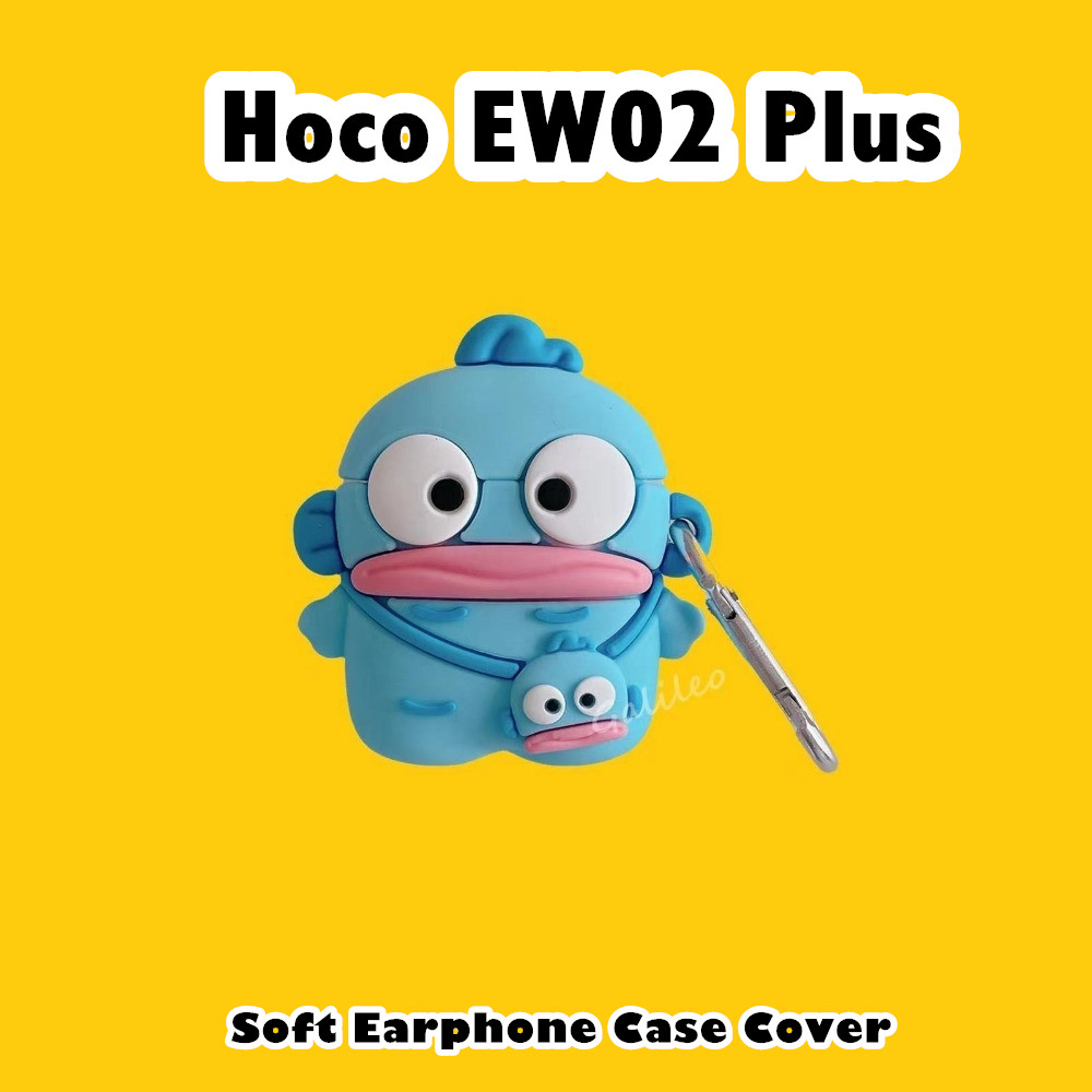 Fast ShipmentFor Hoco EW02 Plus Case Casing Soft Silicone Cool Tide Cartoon Headphone Case Cover NO.