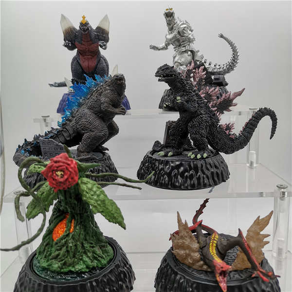 โมเดลสัตว์ โมเดล godzilla Bandai Shin Godzilla King of Monsters HG Gacha ประกอบเครื่องกลรุ่นของเล่นเครื่องประดับของแท้รูปพิเศษ