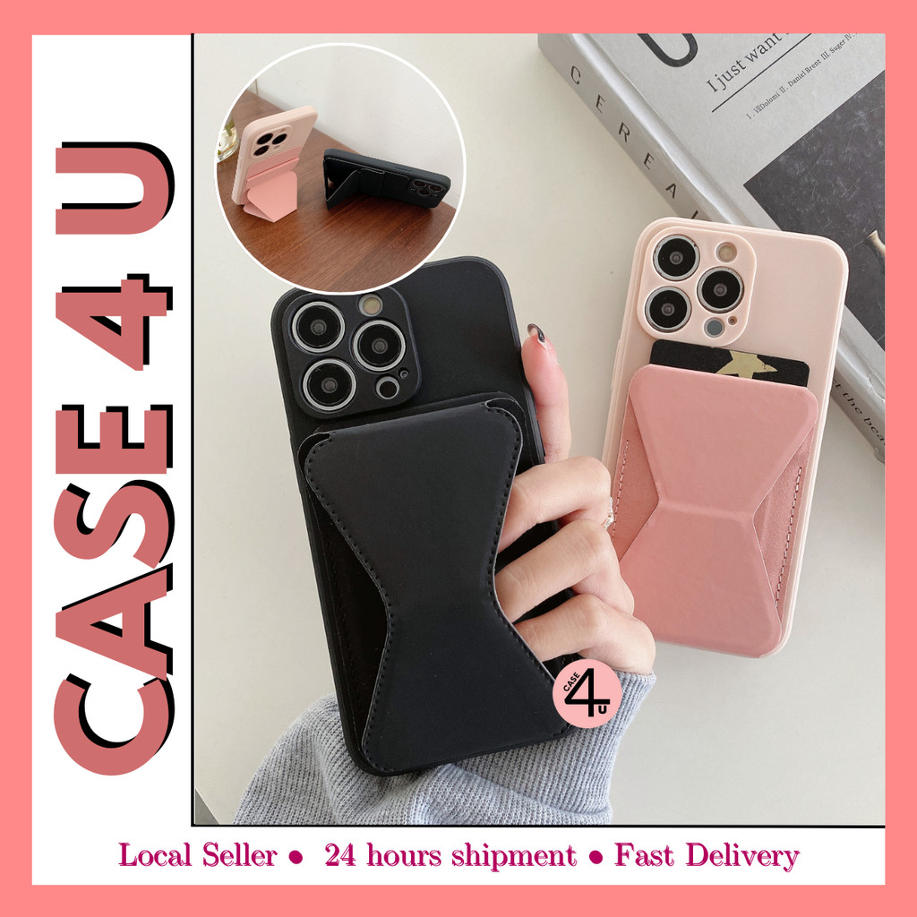 Redmi Note 9s 10 10s 11 11s 12 13 14 Pro+ Plus 4G 5G candy Color card slot holder TPU soft case