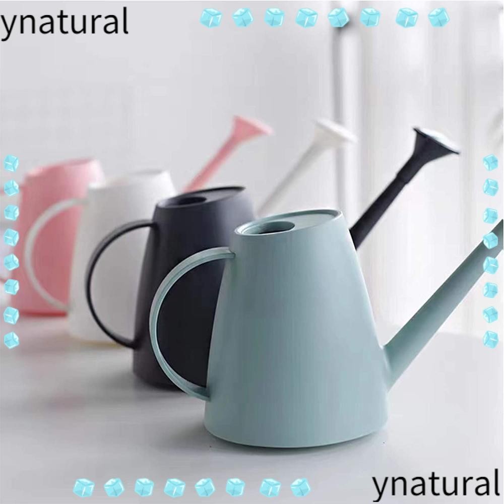 Yeratural 60oz 1/2 แกลลอน 1.8L บัวรดน้ํา Home Living พลาสติกสําหรับพืชในร่มดอกไม้พวยยาว